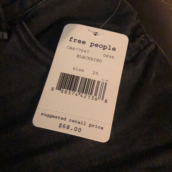 NWT Free People Black Shorts - Picture 5 of 5